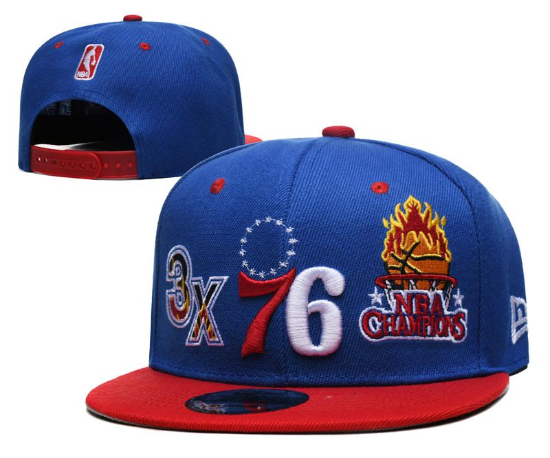 2022 NBA Philadelphia 76ers Hat ChangCheng 09272